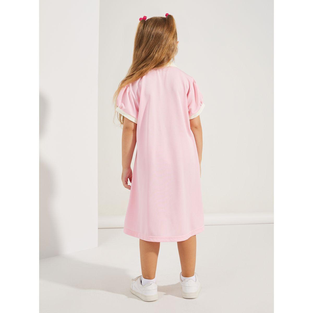Styli Preppy Heart Embroidery Cotton Polo Dress-girls-clothing-dressesandjumpsuits-image-4