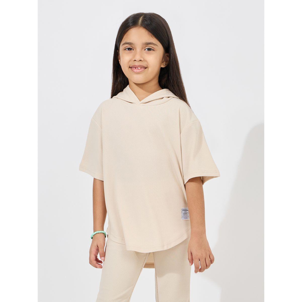 مجموعة من بنطال وبلوزة فضفاضة بياقة هودي-girls-clothing-setsandcoords-image-2