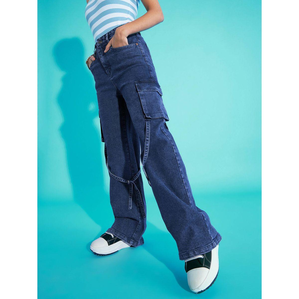 جينز كارجو سادة بجيوب جانبية نوه-فوه × ستايلي-girls-clothing-bottoms-jeansandjeggings-image-2