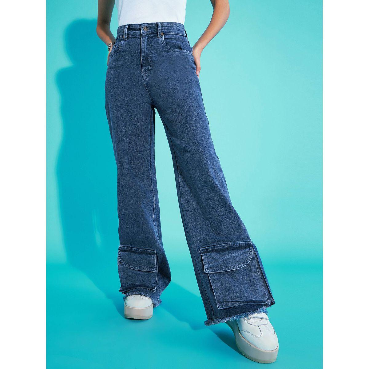 جينز سادة بارجل مستقيمة وتفاصيل مشطوفة نوه-فوه × ستايلي-girls-clothing-bottoms-jeansandjeggings-image-6