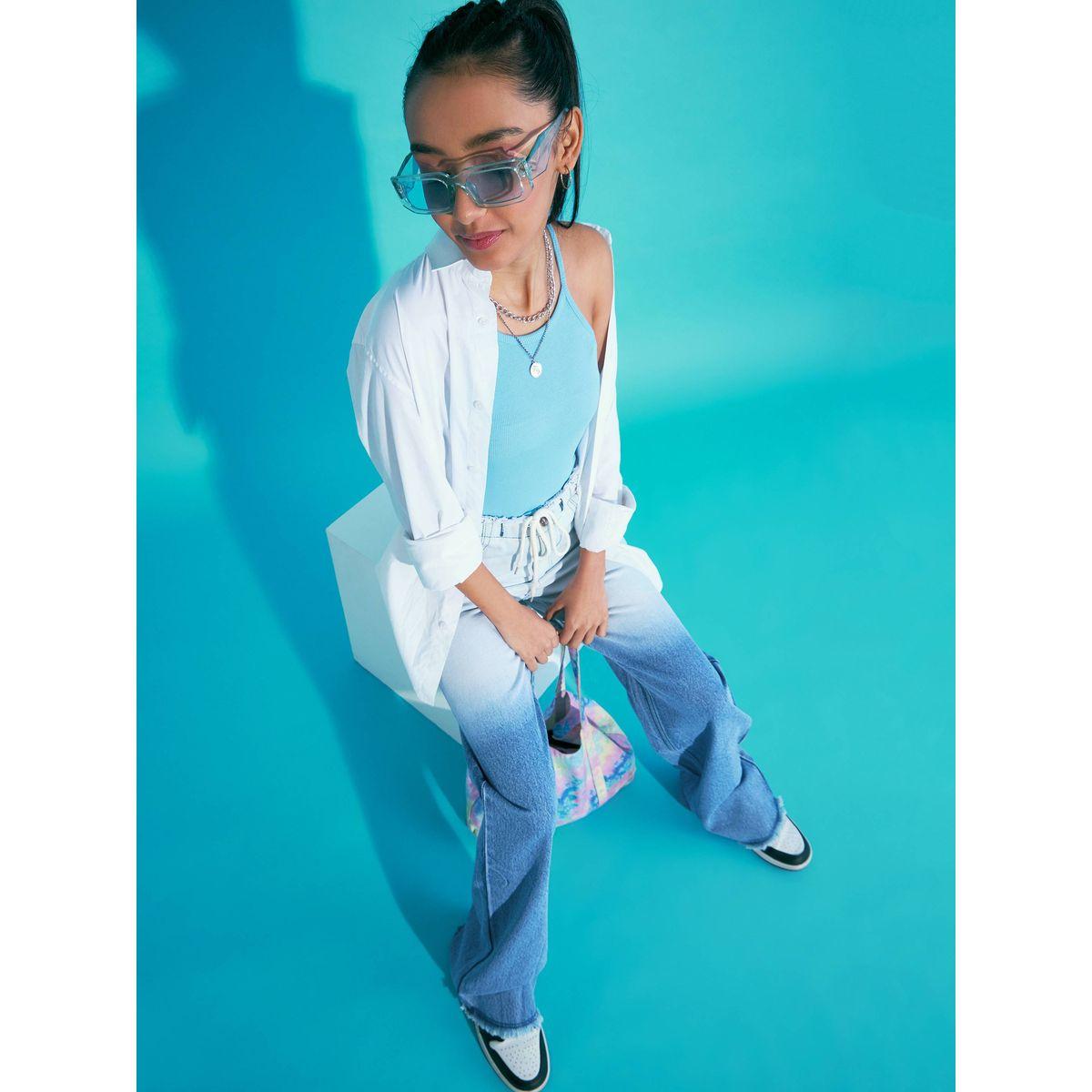 جينز بارجل واسعة وتفاصيل تدرج الالوان نوه-فوه × ستايلي-girls-clothing-bottoms-jeansandjeggings-image-6