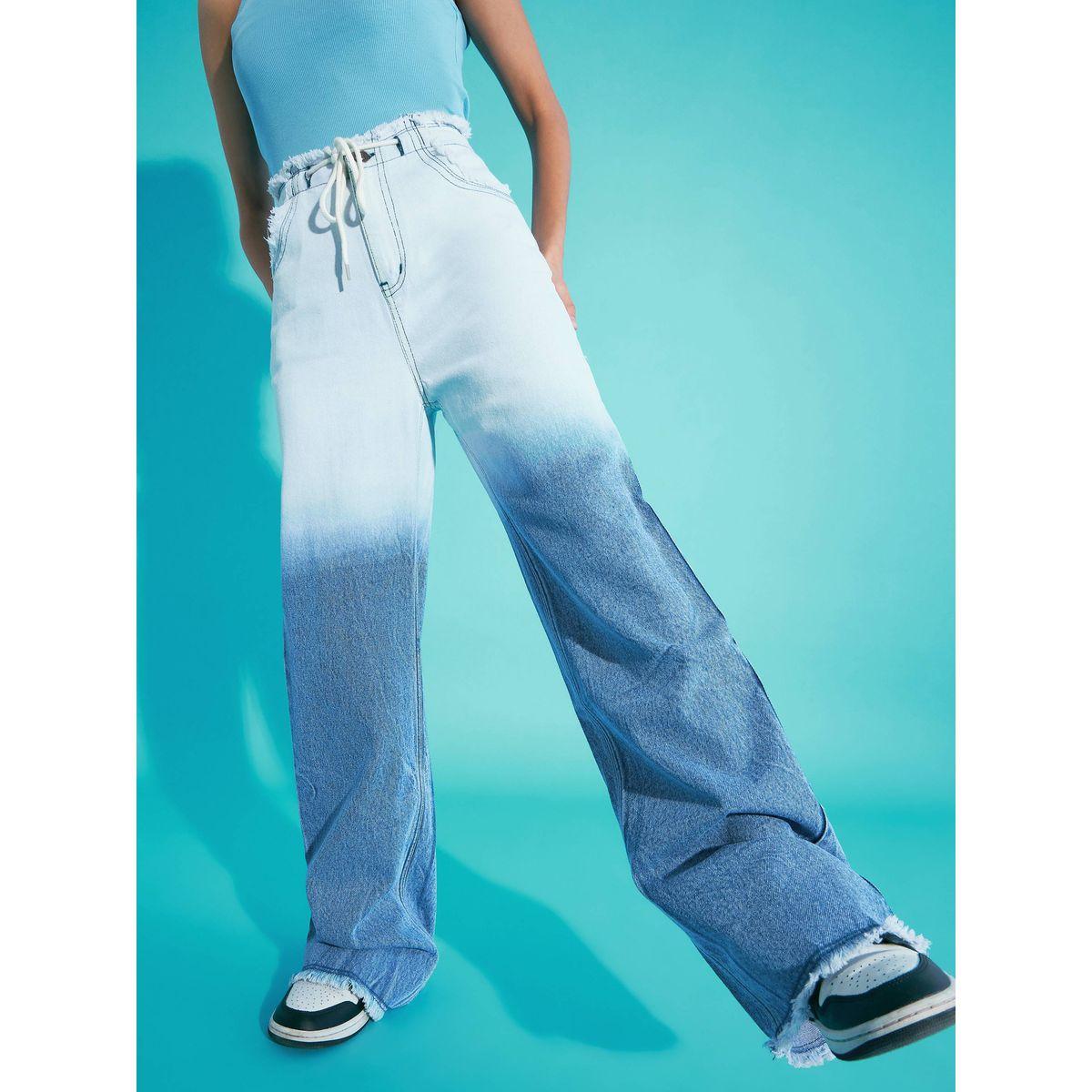 Noh-Voh X Styli  Ombre Effect Wide Leg Jeans-girls-clothing-bottoms-jeansandjeggings-image-7