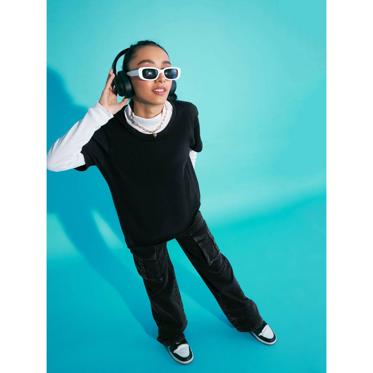 Noh-Voh X Styli  Acid Wash Elasticated Waist Cargo Jeans-girls-clothing-bottoms-jeansandjeggings-image-6