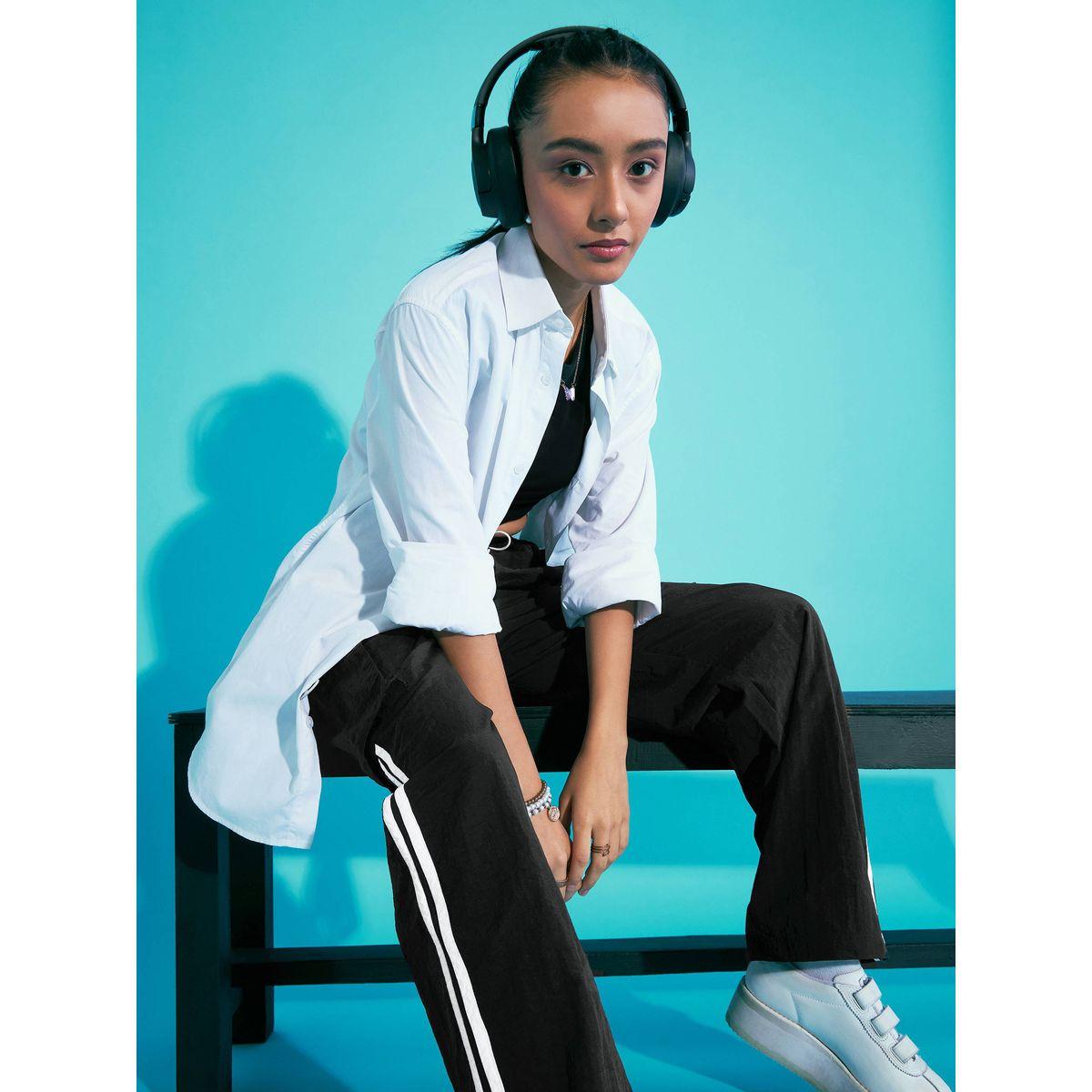 Noh-Voh X Styli  Contrast Side Tape Cargo Parachute Pants-girls-clothing-bottoms-trousers-image-6