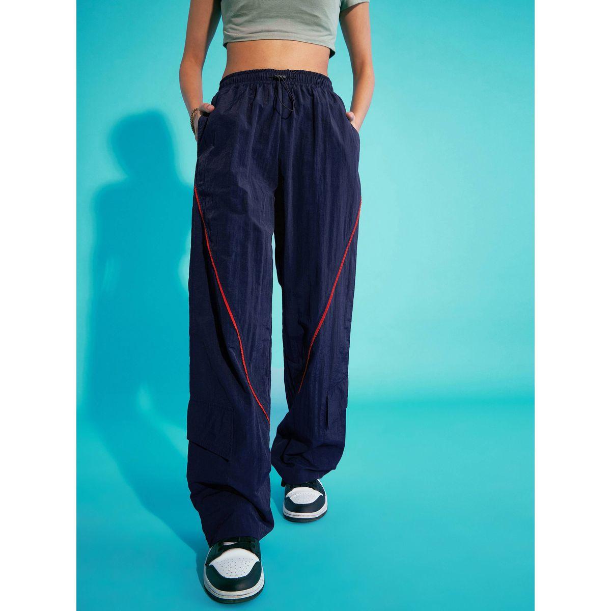 بنطال باراشوت بنمط كارجو وتفاصيل محزوزة نوه-فوه × ستايلي-girls-clothing-bottoms-trousers-image-1