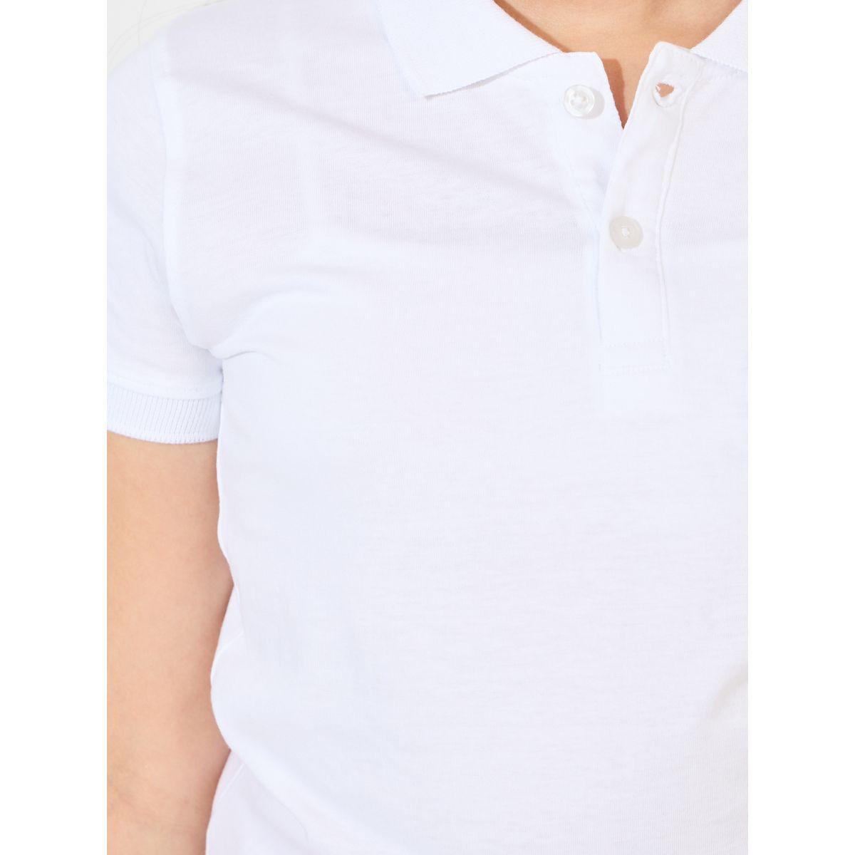 Styli Basic Short Sleeves Polo T-Shirt-girls-clothing-tshirts-image-3
