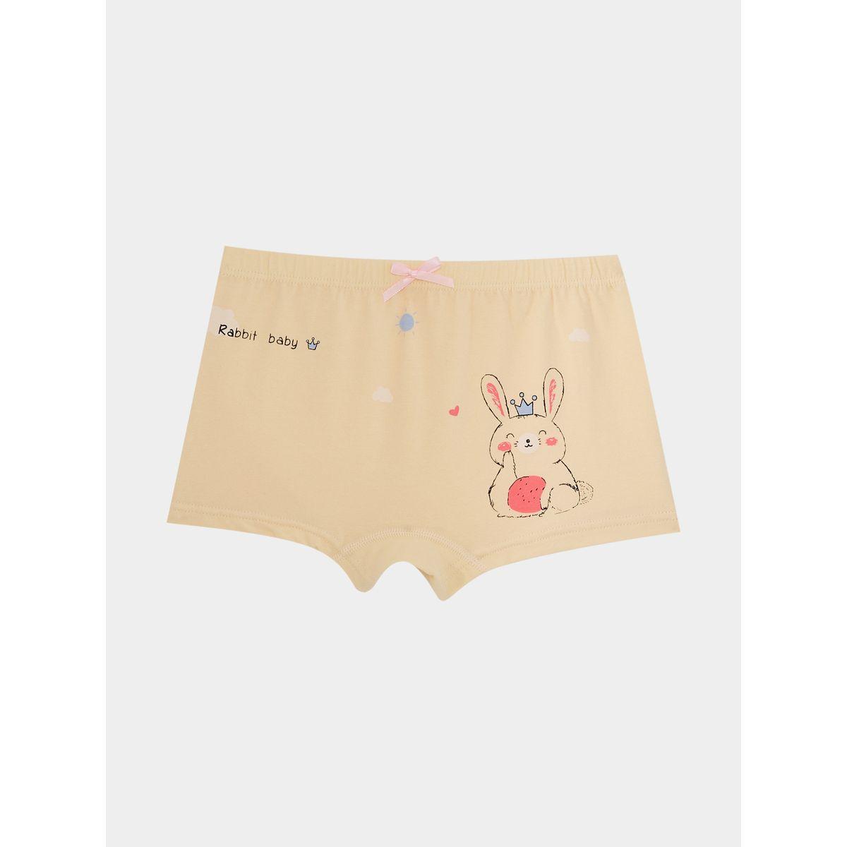 Styli Pack of 4 - Cutie Cat Print Briefs-girls-clothing-innerwear-image-5