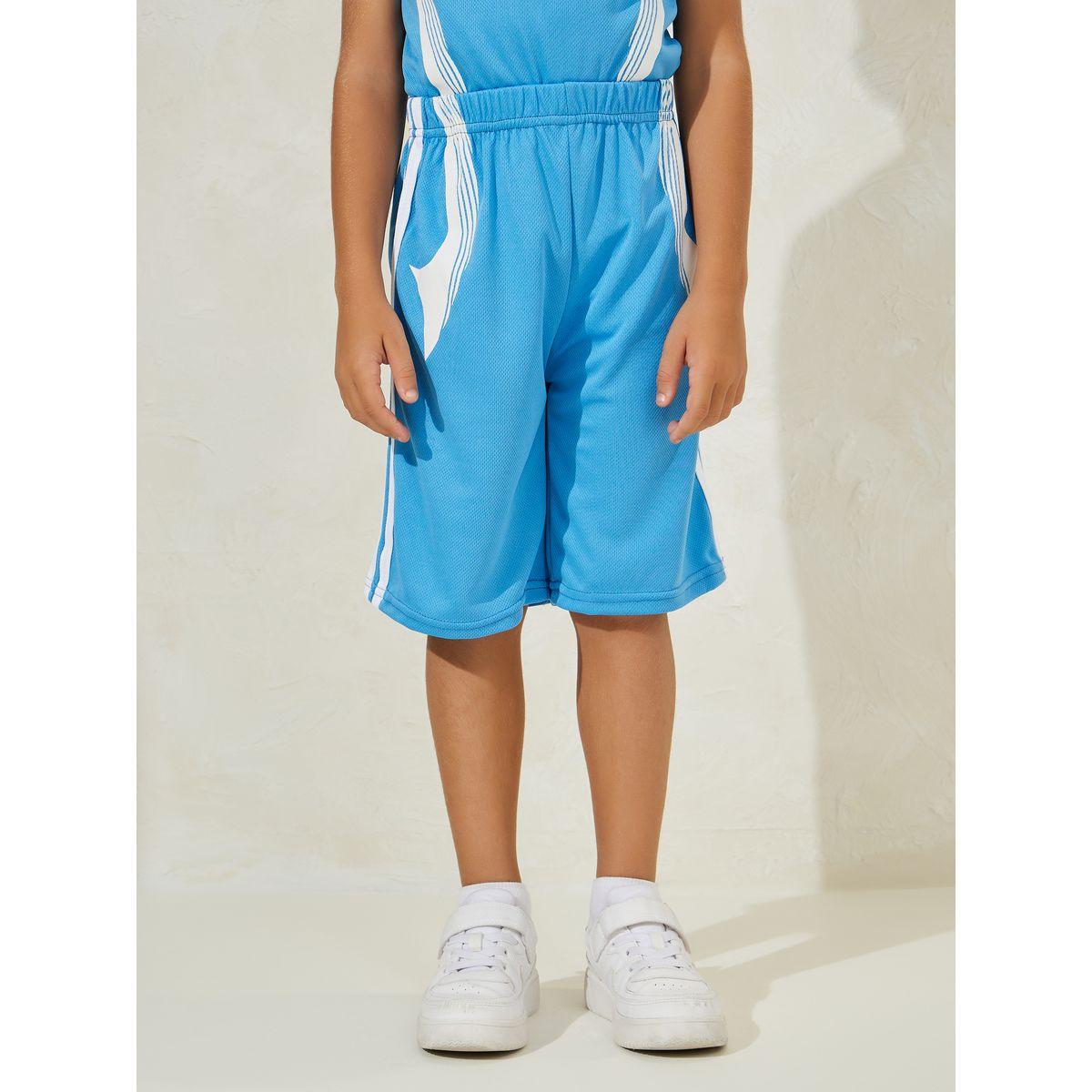 Styli Side Striped Tank & Quick-Drying Shorts Sportswear Set-sports-boys-clothing-sets-image-5