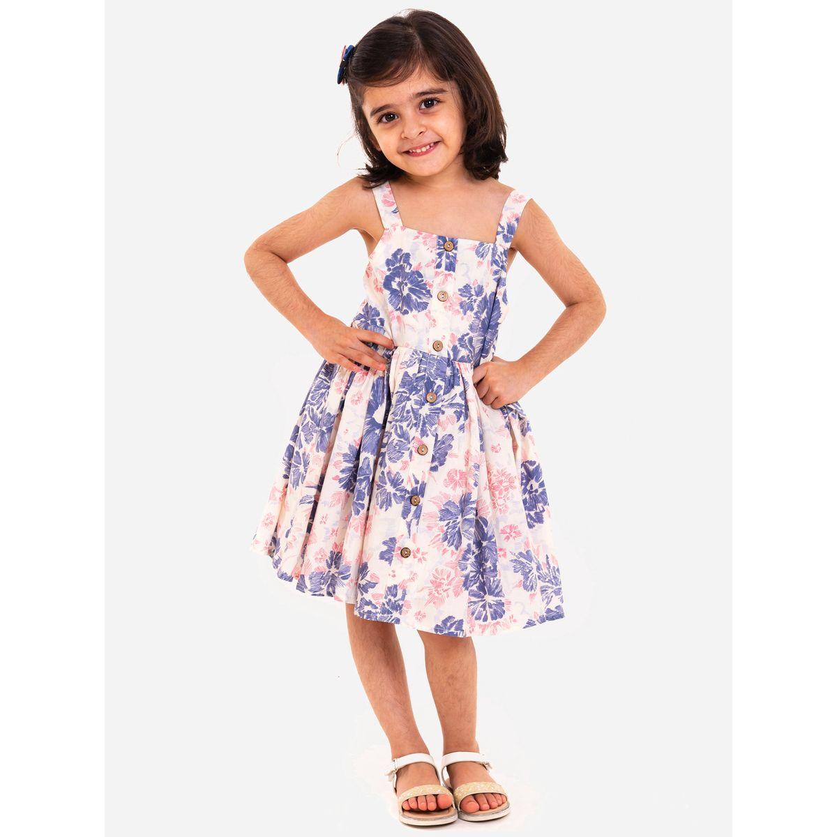 Styli Floral Print Sleeveless Dress-girls-clothing-dressesandjumpsuits-image-1
