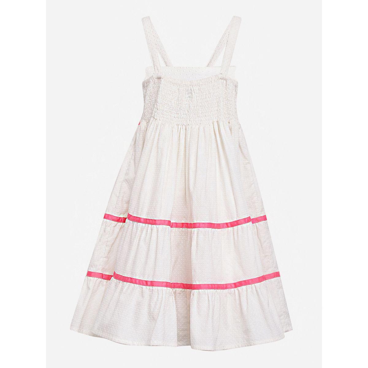 Styli Sleeveless Dobby Tiered Dress-girls-clothing-dressesandjumpsuits-image-2