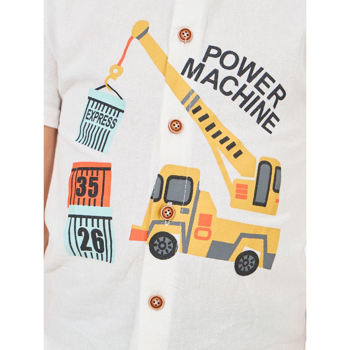 قميص مطبع بطبعة جرافيك مع اكمام قصيرة-boys-clothing-shirts-image-3