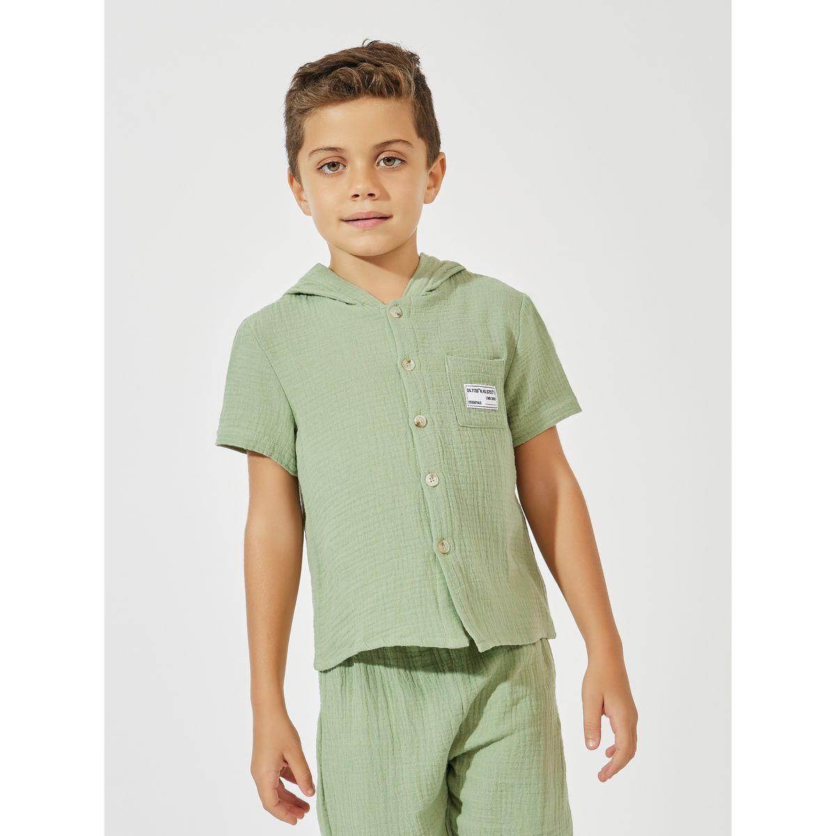 Styli Elevate Solid Textured Hooded Top & Jogger Set-boys-clothing-setsandcoords-image-3