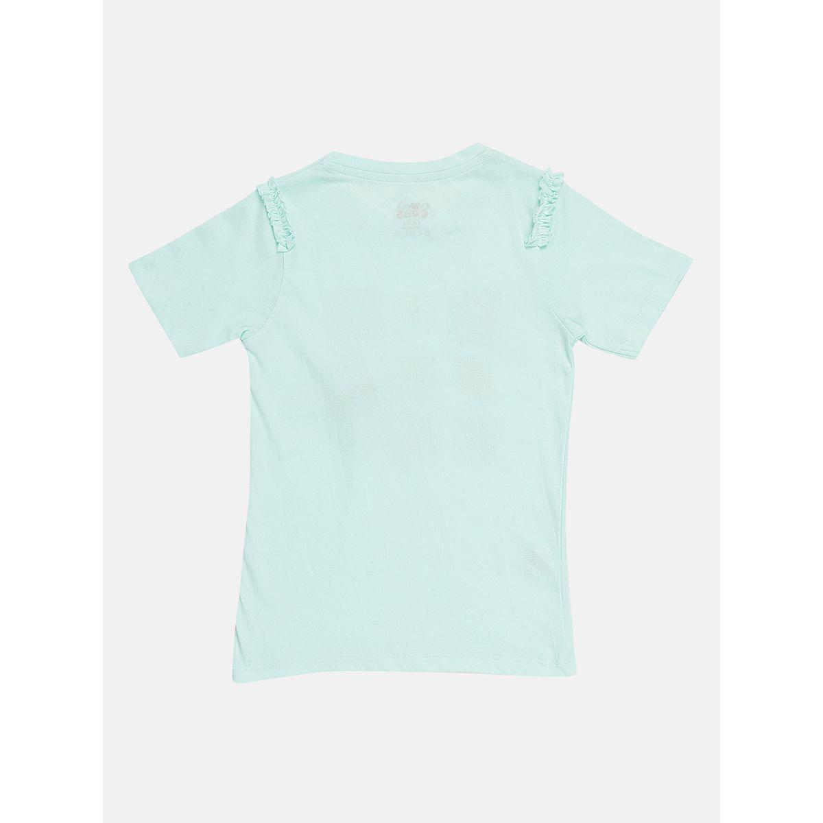 مجموعة من شورت مع بلوزة بطبعة فواكه كلوفيا كَبس × ستايلي-girls-clothing-nightwear-image-3