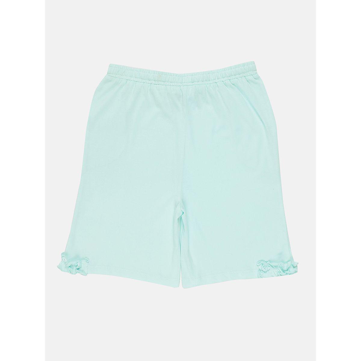 مجموعة من شورت مع تيشيرت بطبعة فواكه كلوفيا كَبس × ستايلي-girls-clothing-nightwear-image-4