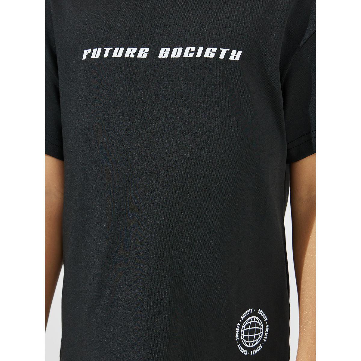 Styli Elevate Back Graphic Print Oversized T-Shirt & Shorts Set-boys-clothing-setsandcoords-image-4