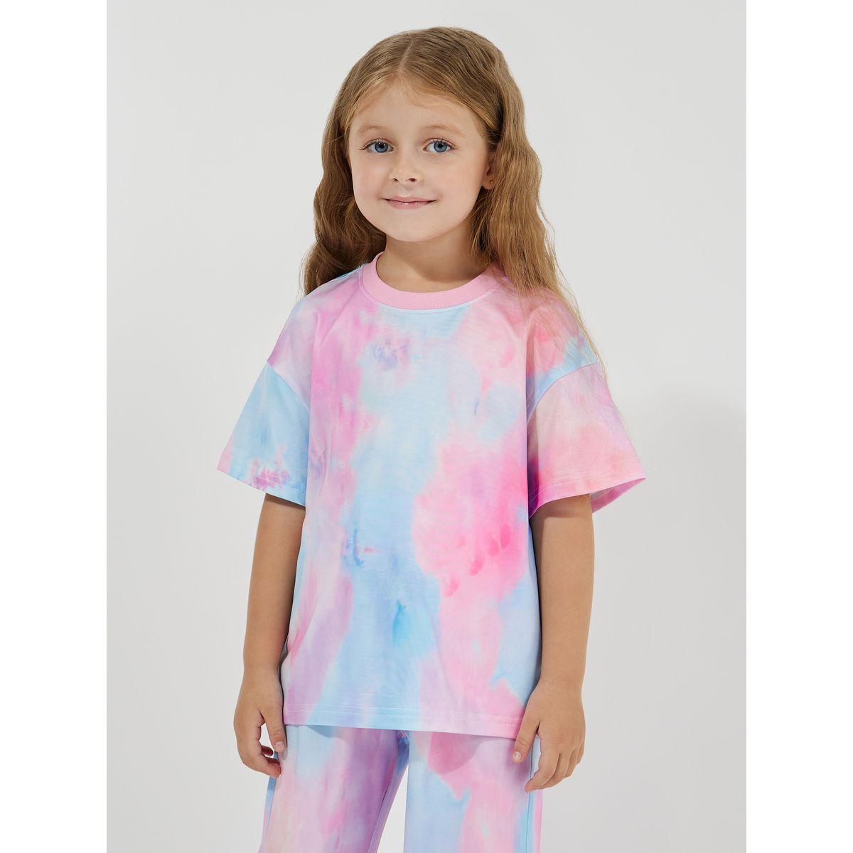 Styli Elevate Tie-Dye Print Oversized T-Shirt & Joggers Set-girls-clothing-setsandcoords-image-2