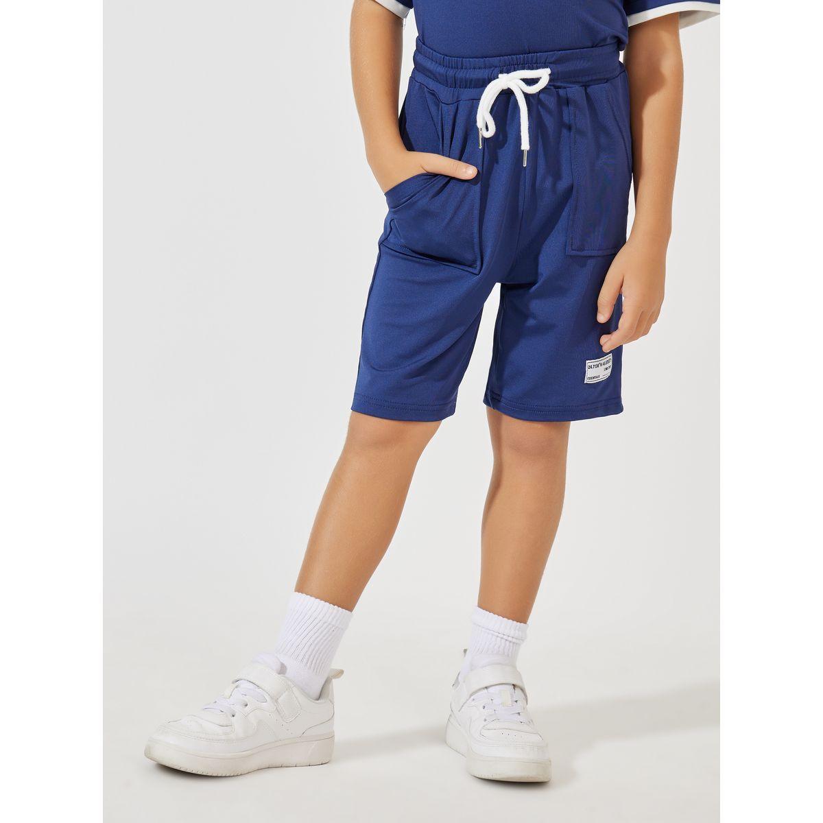 Styli Elevate Oversized Printed Badge Detail T-Shirt & Shorts Set-boys-clothing-setsandcoords-image-5