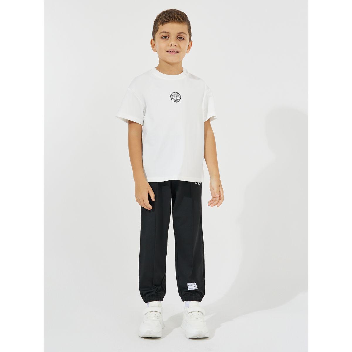Styli Elevate Oversized Printed T-Shirt & Pintuck Detail Joggers Set-boys-clothing-setsandcoords-image-2