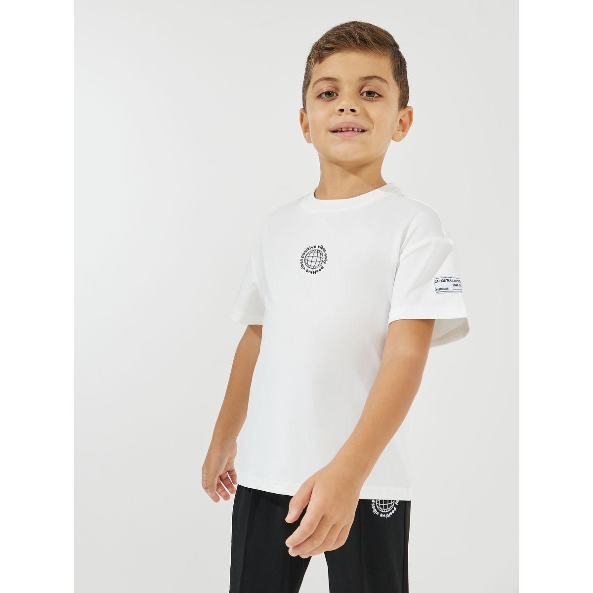 Styli Elevate Oversized Printed T-Shirt & Pintuck Detail Joggers Set-boys-clothing-setsandcoords-image-3