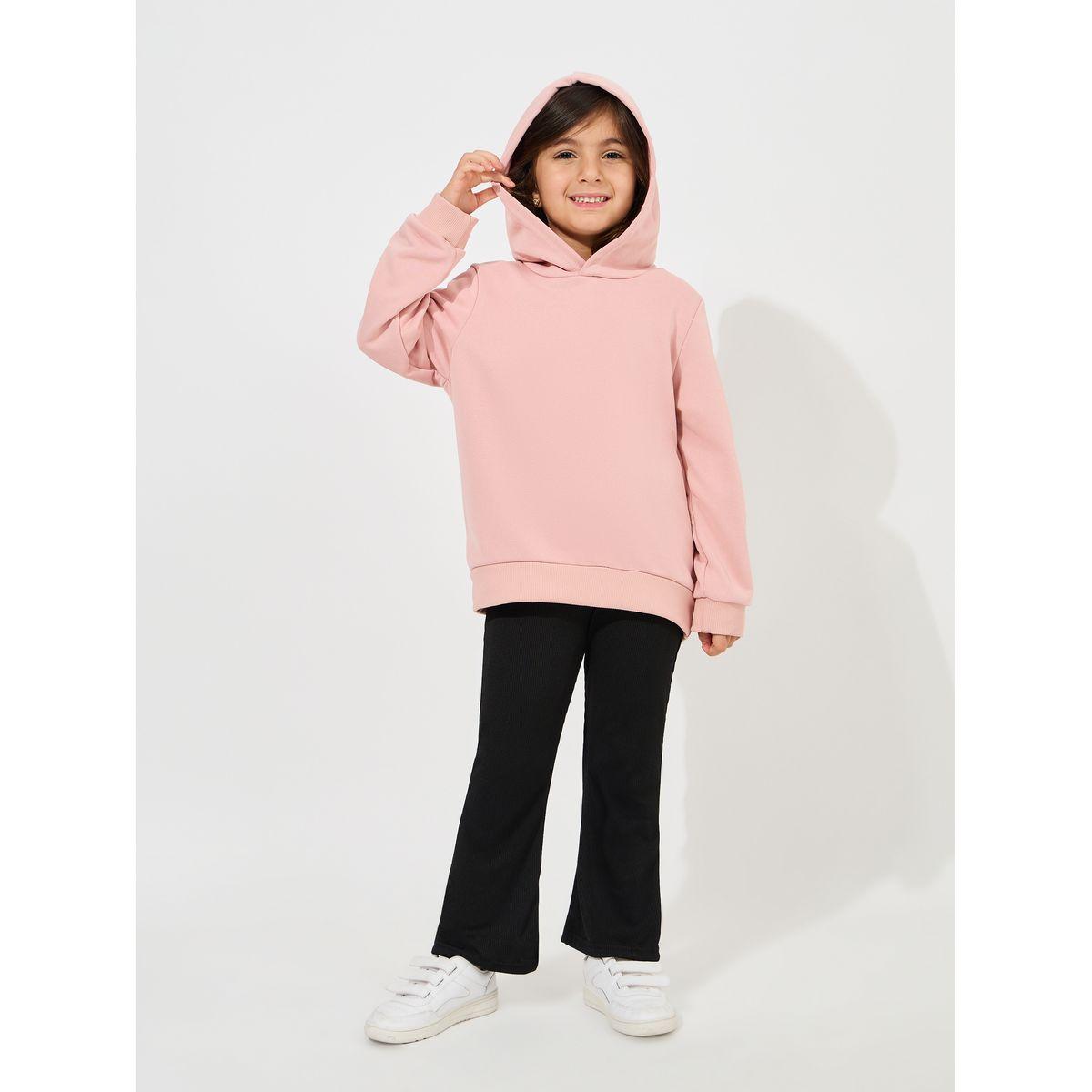 Styli Solid Hoodie with Long Sleeves-baby-girls-clothing-sweatshirts-image-3