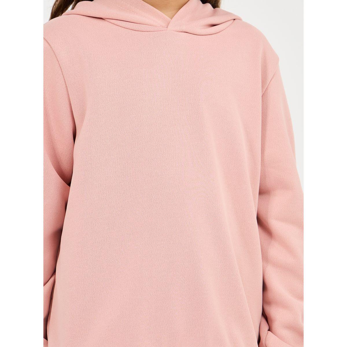 Styli Solid Hoodie with Long Sleeves-baby-girls-clothing-sweatshirts-image-4