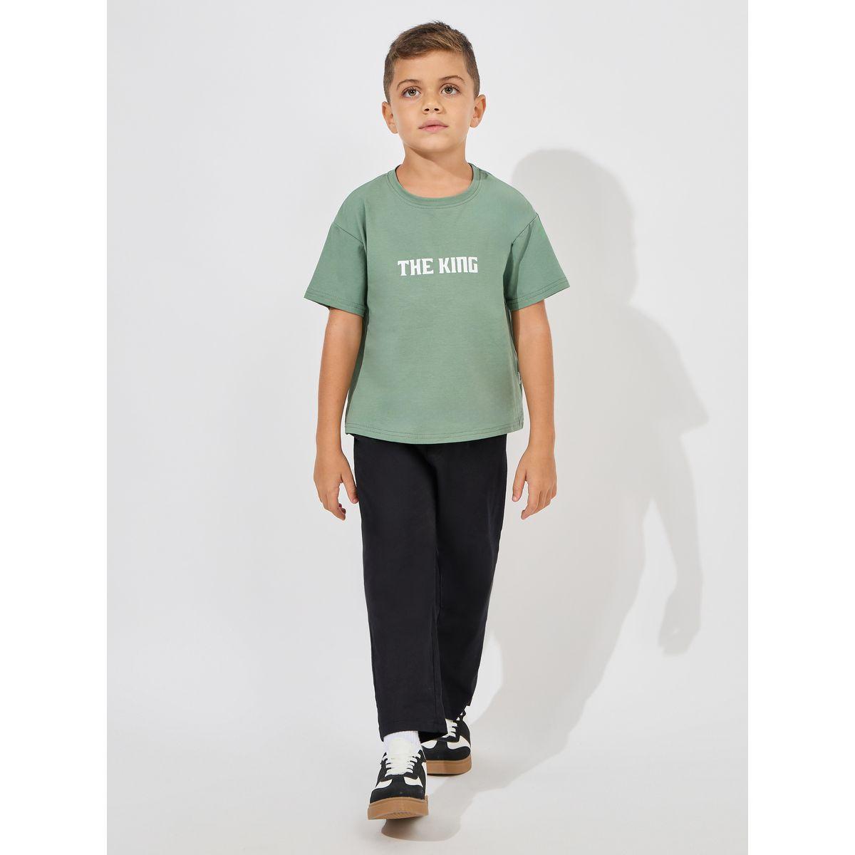 تيشيرت بطبعة كتابة واكتاف منخفضة-boys-clothing-tshirtsandpolos-image-2