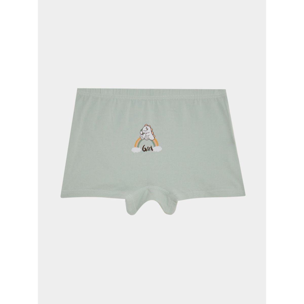 Styli Pack of 6 - Cutie Cat Print Briefs-girls-clothing-innerwear-image-3