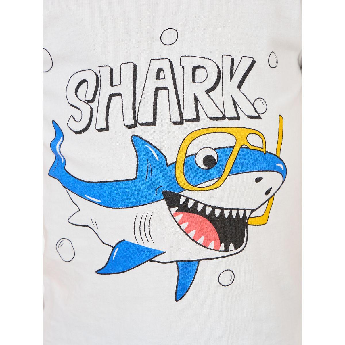مجموعة من شورت وتيشيرت بطبعة جرافيك-boys-clothing-nightwear-image-3