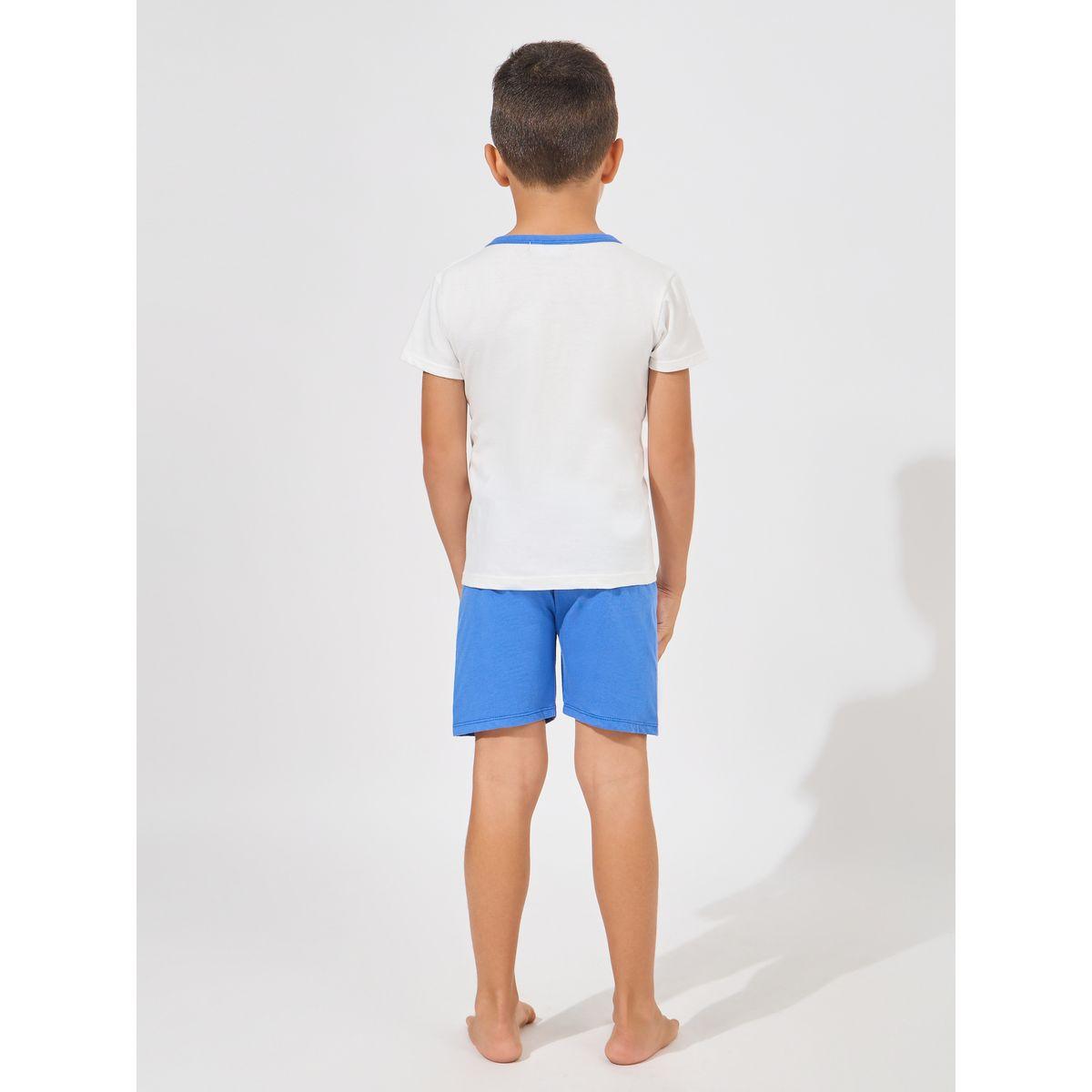 مجموعة من شورت وتيشيرت بطبعة جرافيك-boys-clothing-nightwear-image-4