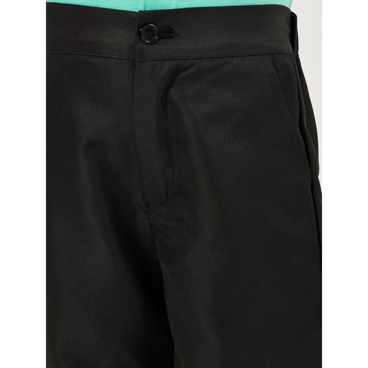 Styli Solid Shorts with Side Pocket-boys-clothing-bottoms-shorts-image-3