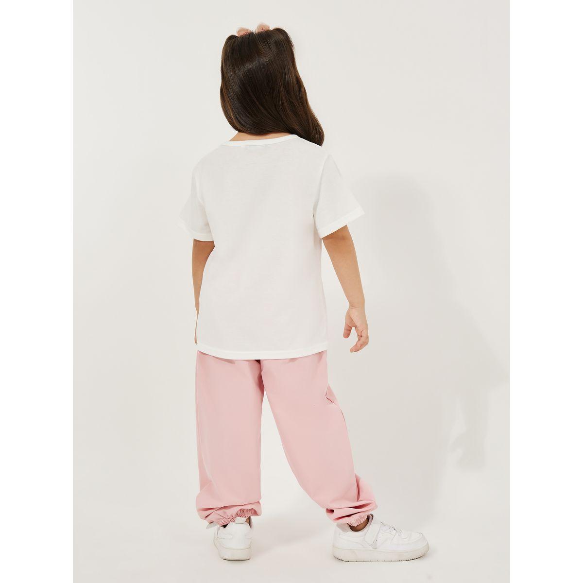 مجموعة من 3 - جوغر بحواف مكبلة وتيشيرت مع شنطة-girls-clothing-setsandcoords-image-5