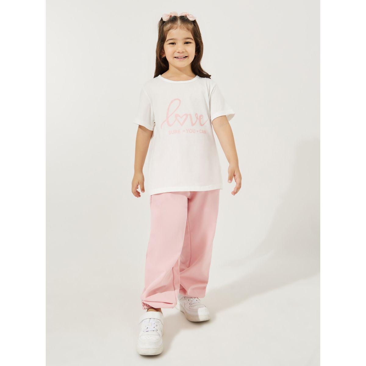 Styli Pack of 3 - Slogan Print T-Shirt, Cuffed Joggers & Sling Bag-girls-clothing-setsandcoords-image-7