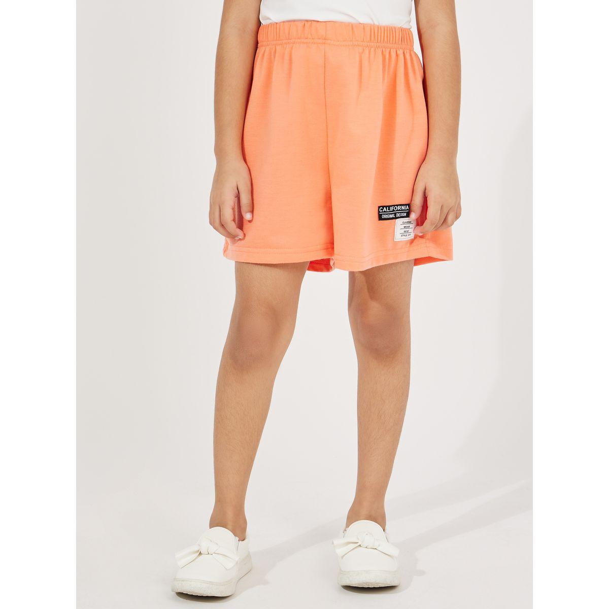 Styli Pack of 3 - Plain Cami, Hooded Crop Top & Shorts-girls-clothing-setsandcoords-image-6