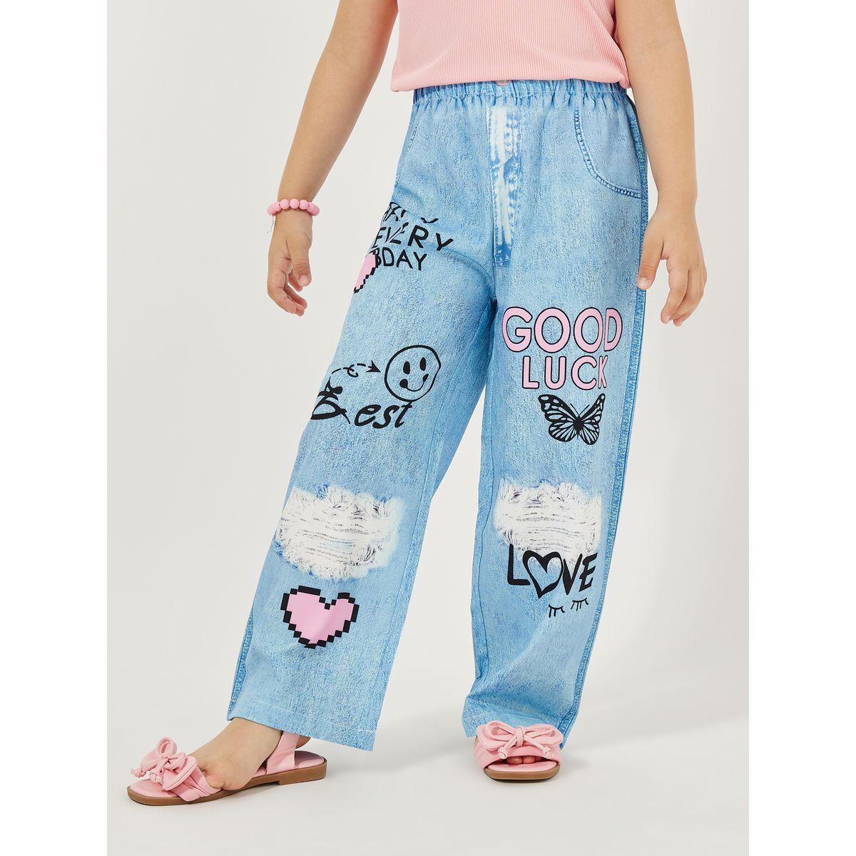 مجموعة من 3 - بنطال وبلوزة كت مع شنطة-girls-clothing-setsandcoords-image-4