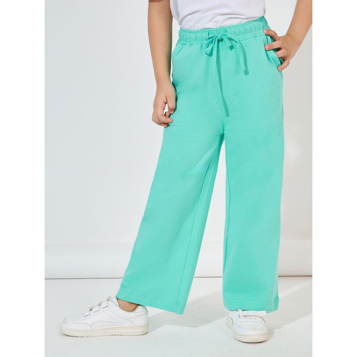 Styli Wide Leg Joggers with Drawstring Waistband-girls-clothing-bottoms-joggersandtrackpants-image-1
