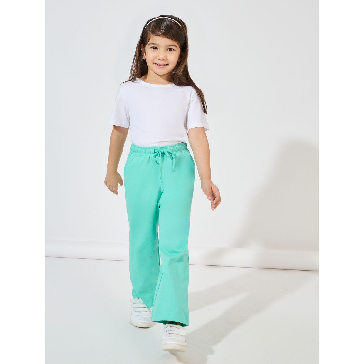 Styli Wide Leg Joggers with Drawstring Waistband-girls-clothing-bottoms-joggersandtrackpants-image-2