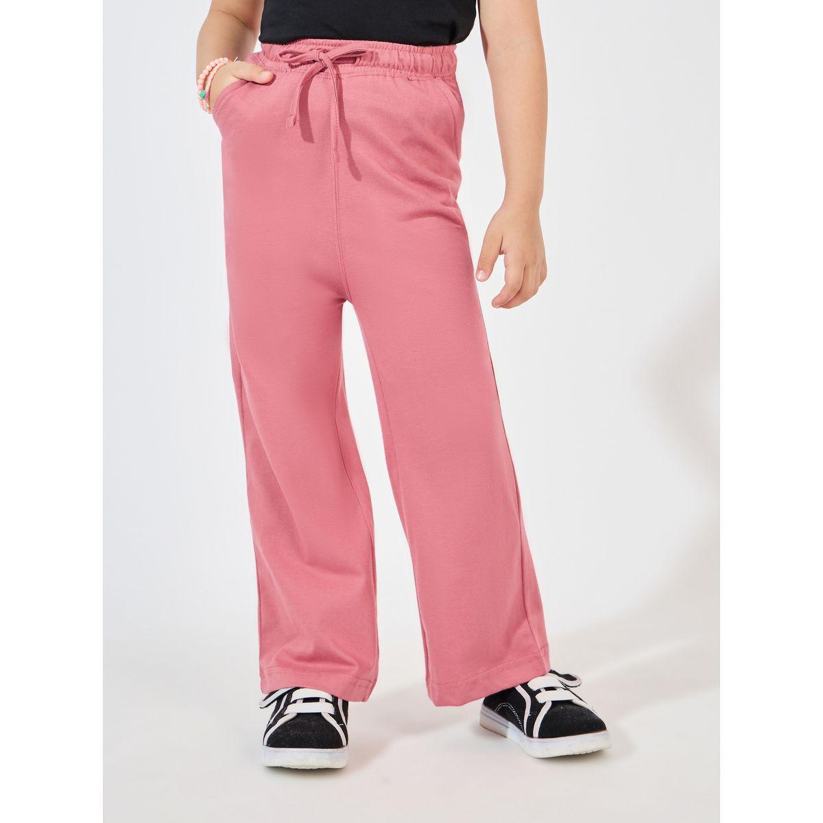 جوغر بأرجل واسعة وخصر مطاطي-girls-clothing-bottoms-joggersandtrackpants-image-1