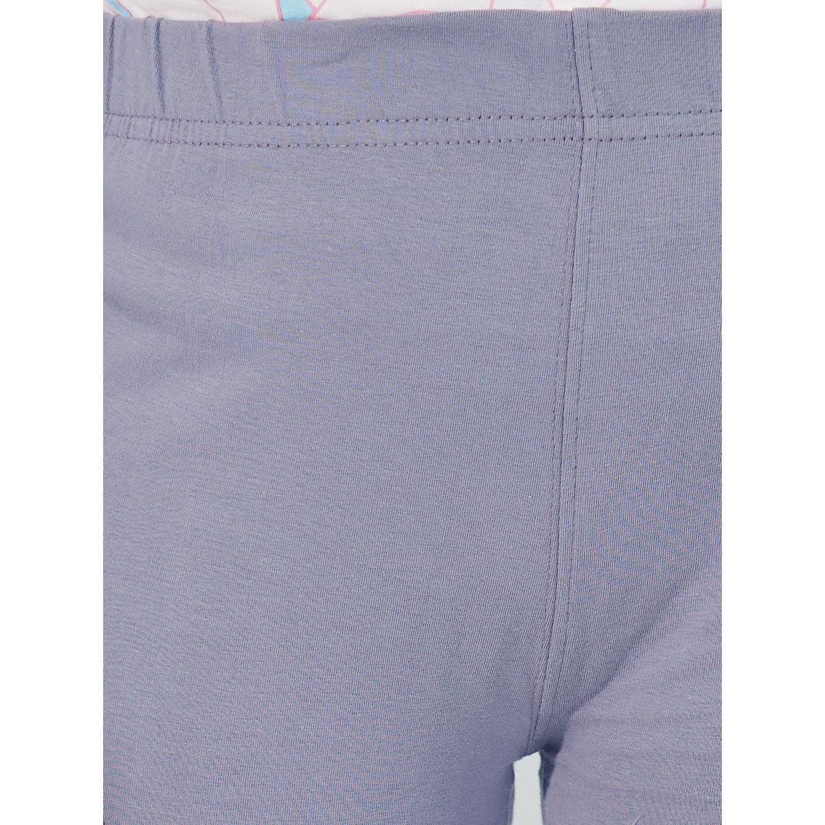 Styli Solid High Rise Flared Leggings-girls-clothing-bottoms-leggings-image-3