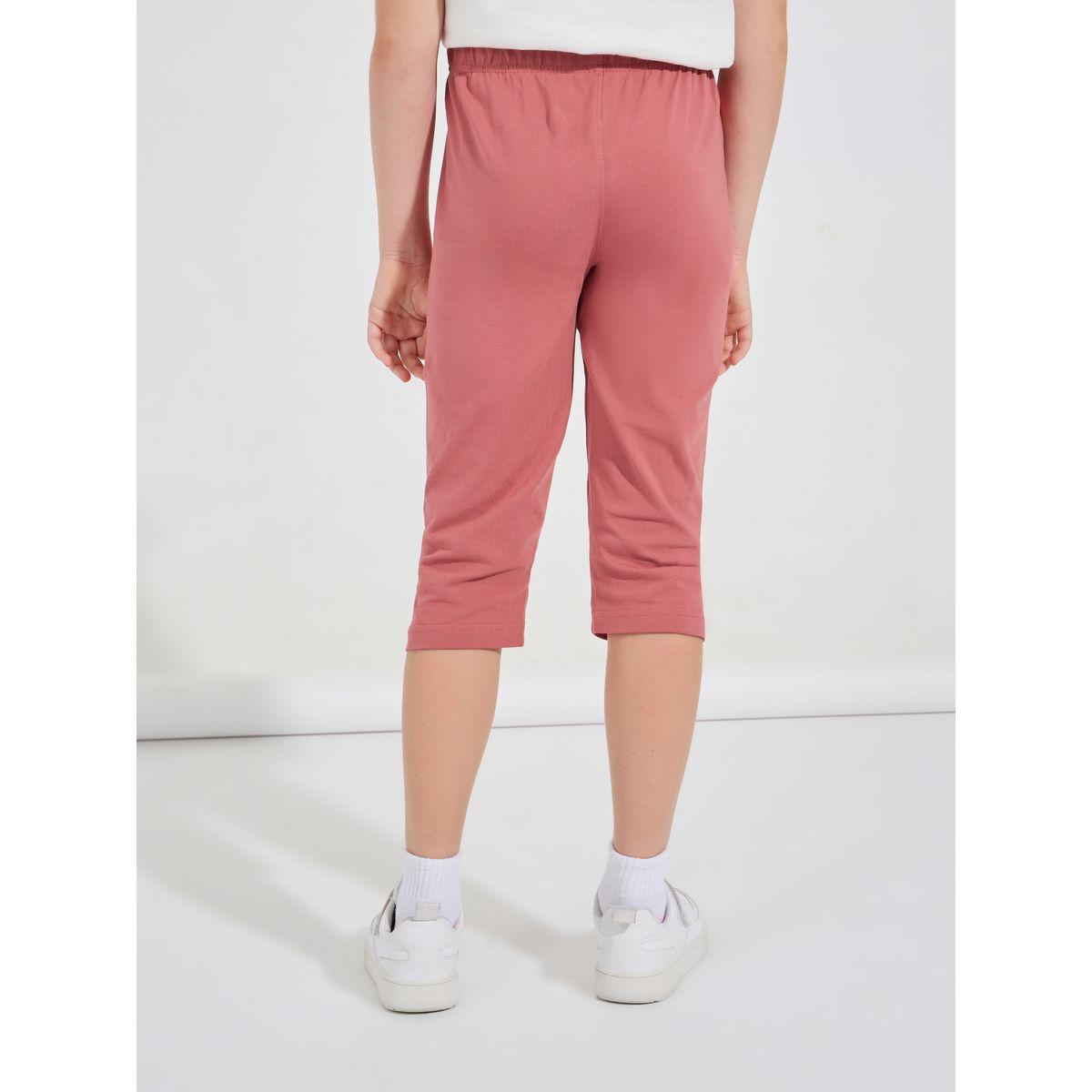 Styli Basic Capri Length Leggings-girls-clothing-bottoms-leggings-image-4