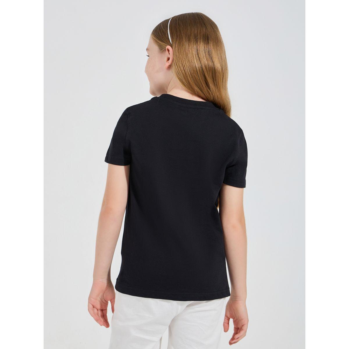 Styli Embroidery Detail Round Neck T-Shirt-girls-clothing-tshirts-image-4