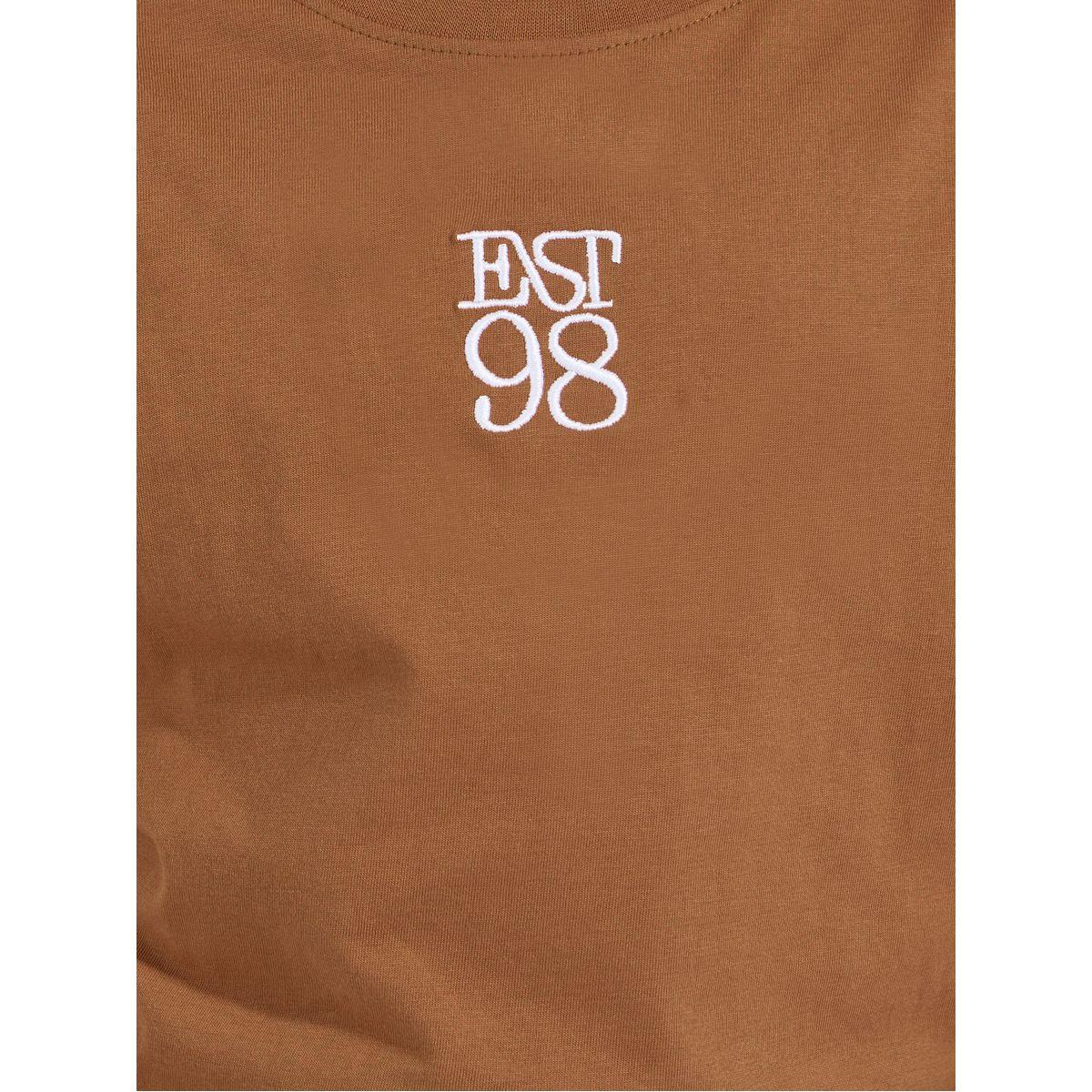 تيشيرت بتفاصيل مُطرّزة وياقة دائرية-girls-clothing-tshirts-image-3