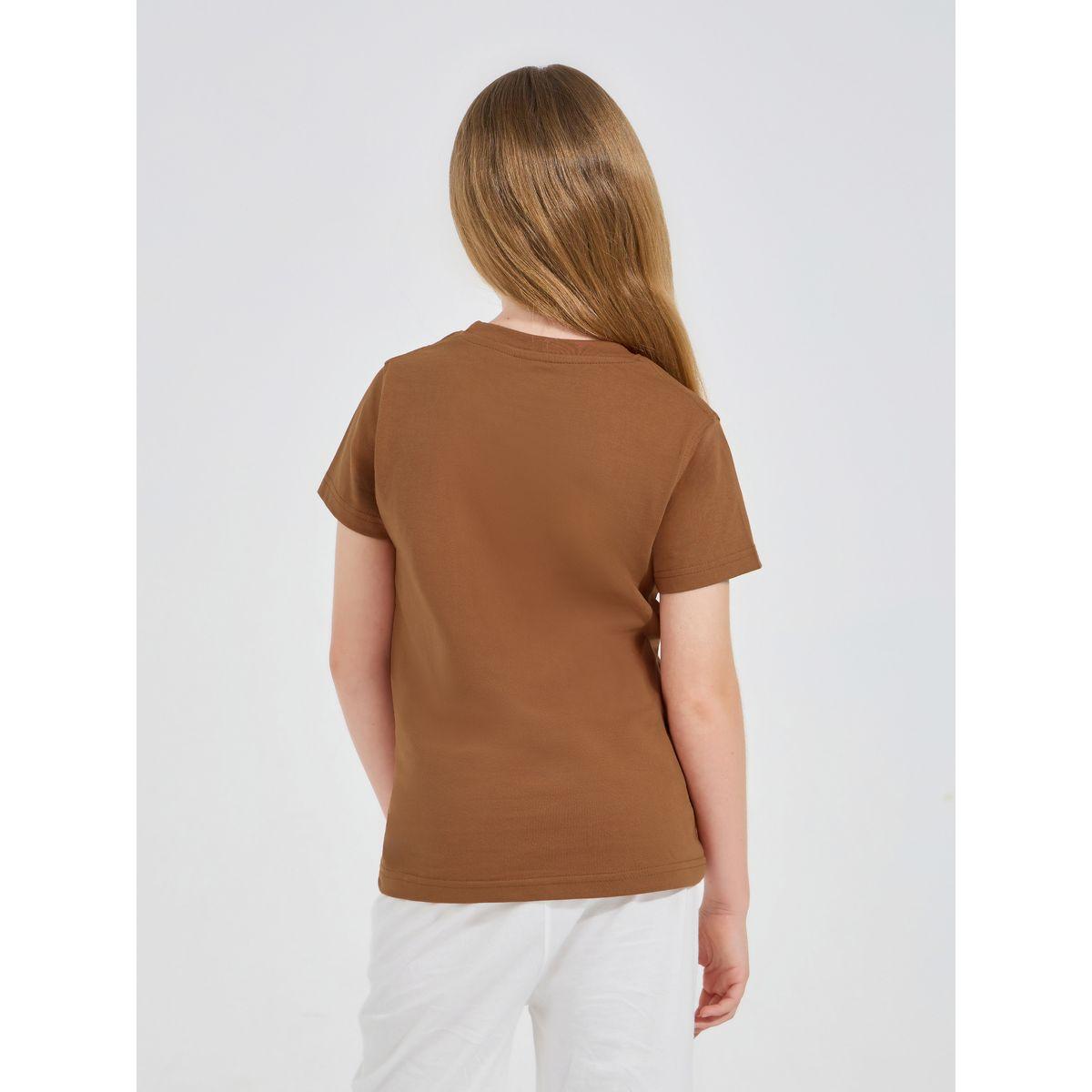 تيشيرت بتفاصيل مُطرّزة وياقة دائرية-girls-clothing-tshirts-image-4