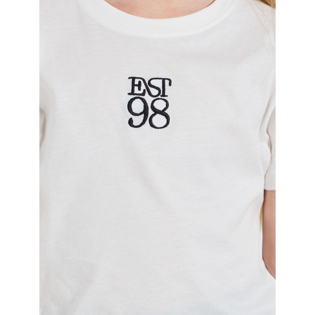 Styli Embroidery Detail Round Neck T-Shirt-girls-clothing-tshirts-image-3