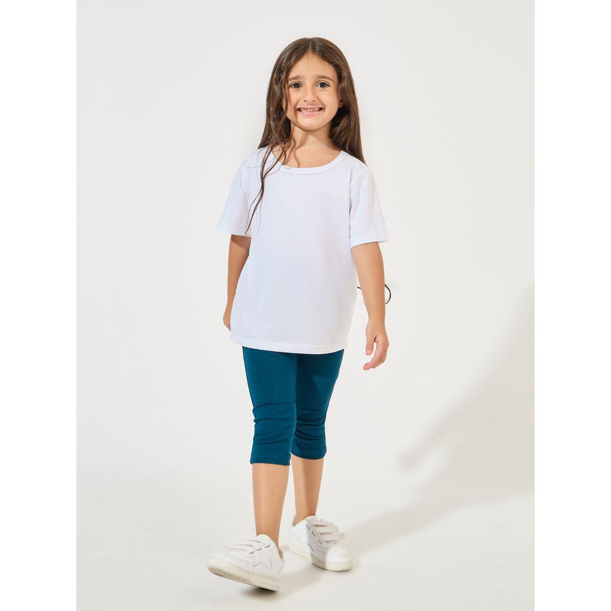 Styli Basic Capri Length Leggings-girls-clothing-bottoms-leggings-image-2