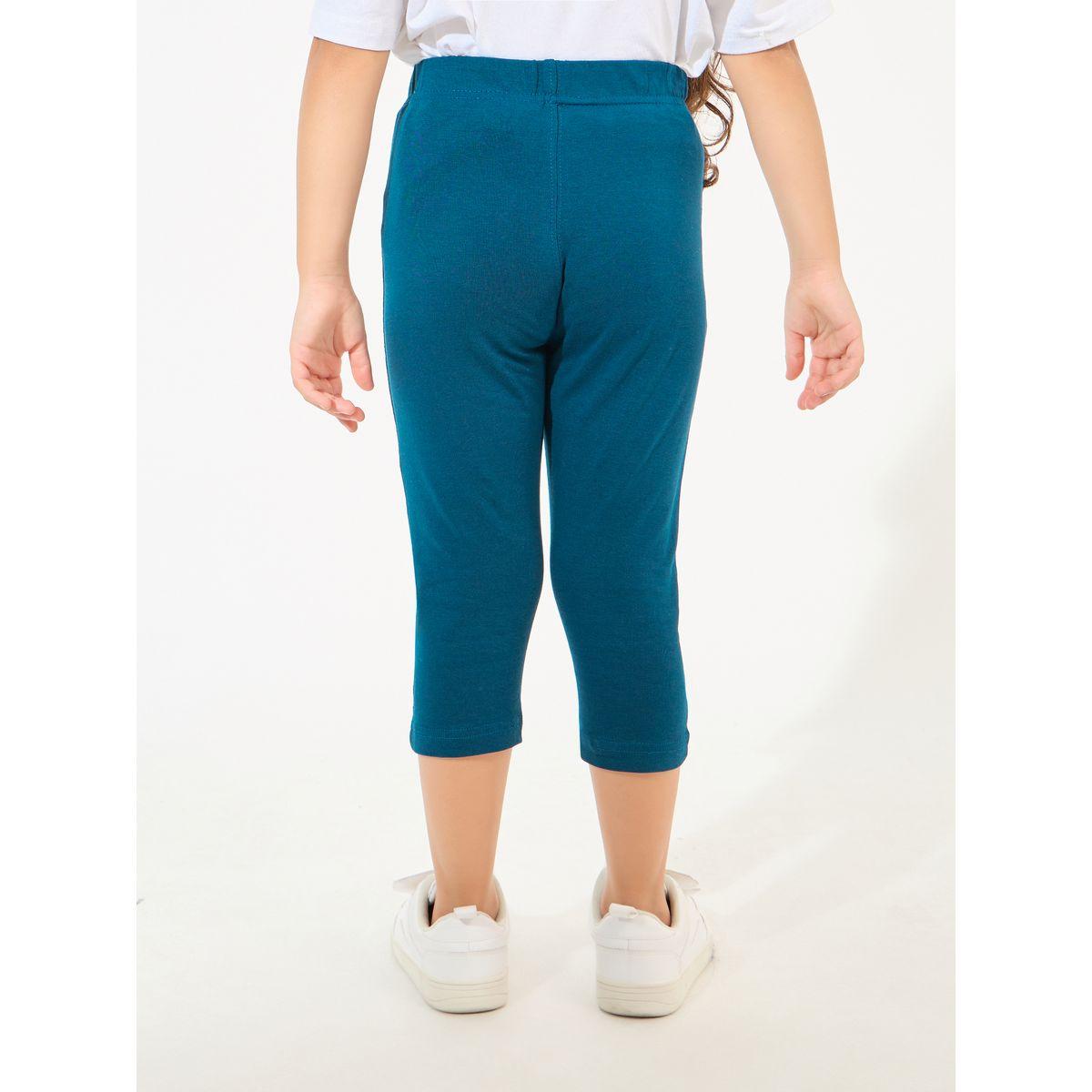 Styli Basic Capri Length Leggings-girls-clothing-bottoms-leggings-image-4