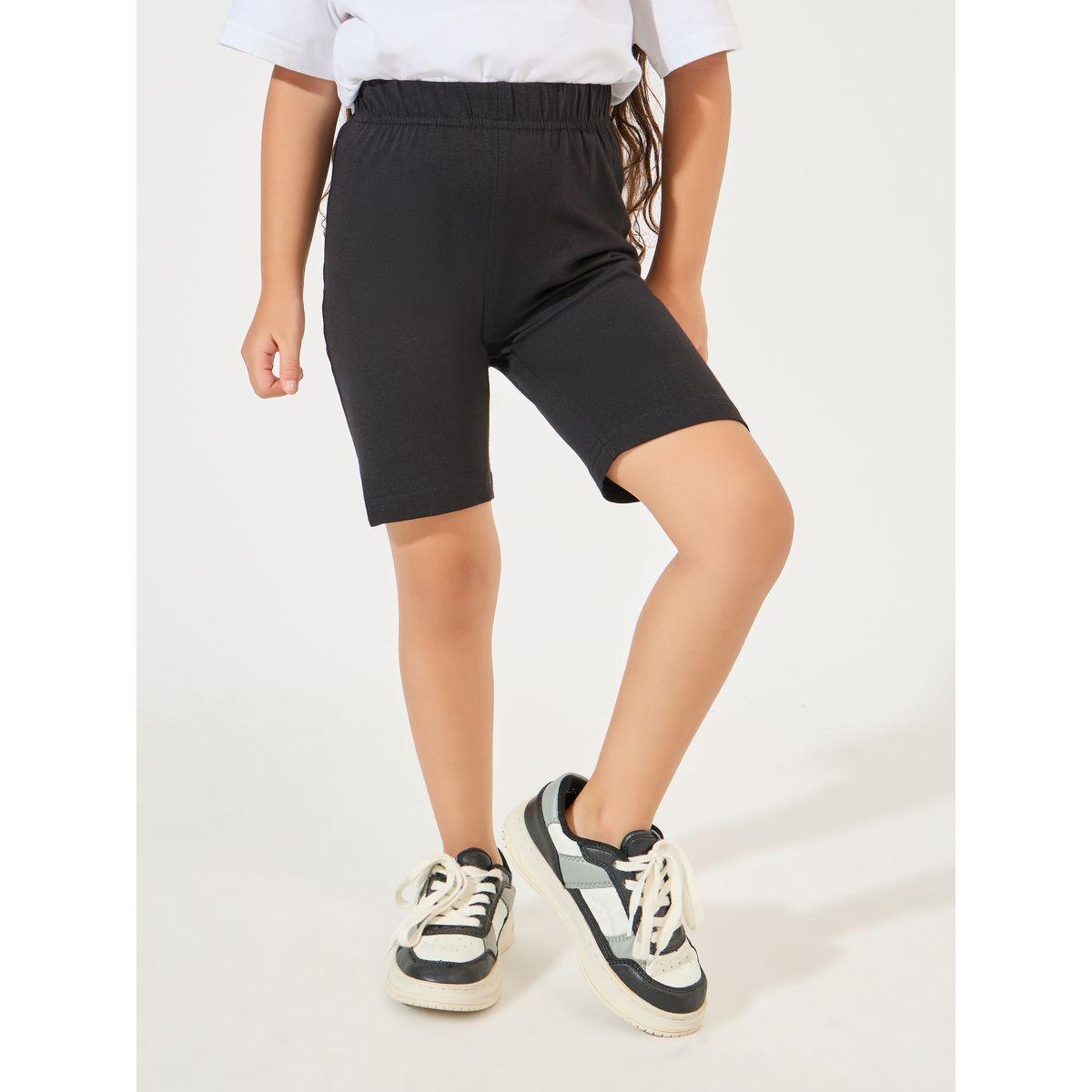Styli Basic Cycling Shorts-girls-clothing-bottoms-leggings-image-1