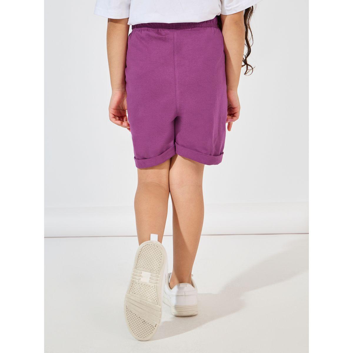 شورت بحافة مطوية-girls-clothing-bottoms-shorts-image-1