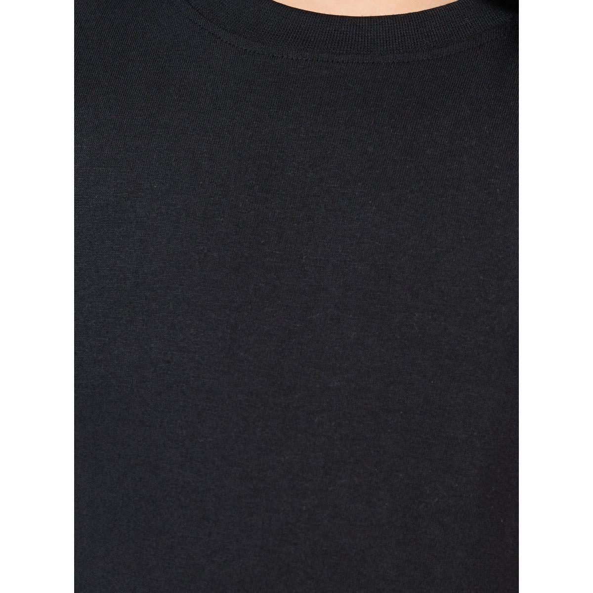 Styli Basic Fitted Round Neck T-Shirt-girls-clothing-tshirts-image-3