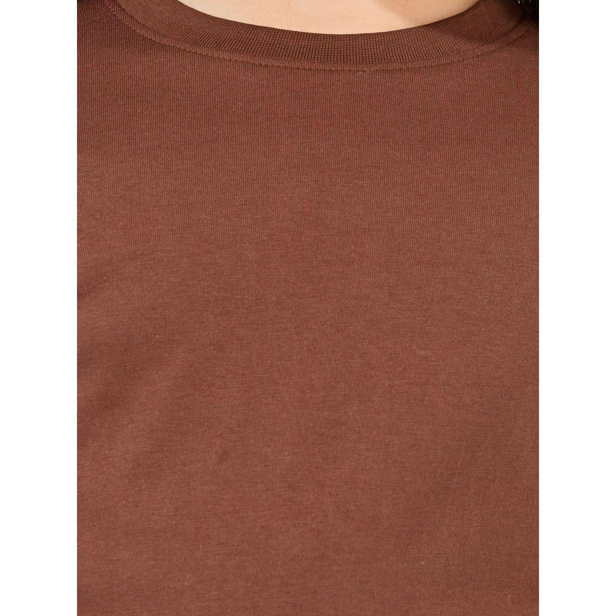 Styli Basic Fitted Round Neck T-Shirt-girls-clothing-tshirts-image-3