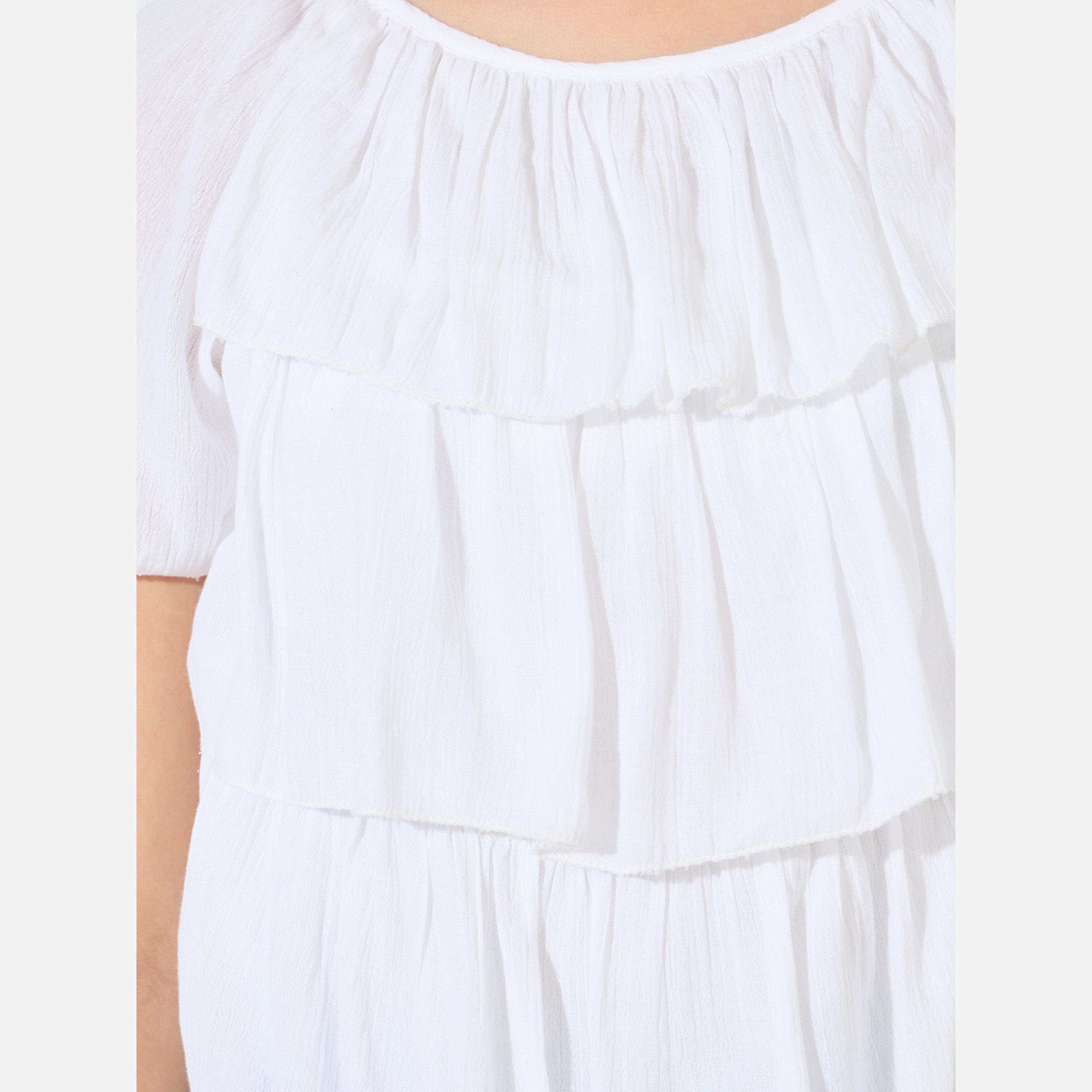 ستايلي - طقم بلوزة متعددة الطبقات وبنطال واسع الساقين-girls-clothing-setsandcoords-image-3